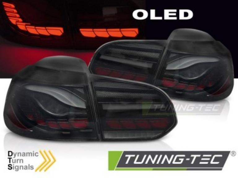 OLED Upgrade Design Rückleuchten Set für VW Golf 6 (VI) 08-12 schwarz/rauch mit dynamischem Blinker