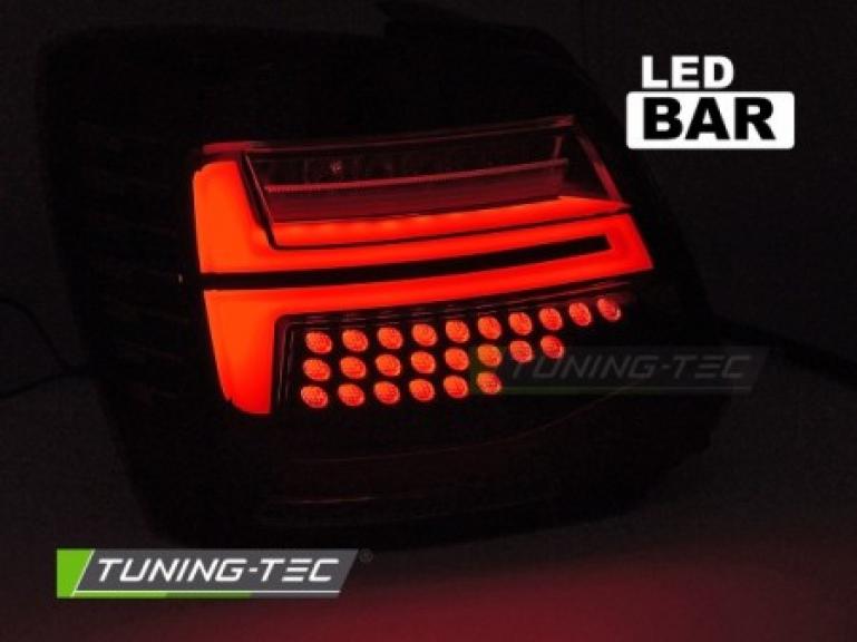 Preview: VOLL LED Upgrade Design Rückleuchten Set passend für VW Polo 6R 09-14 / 6C 14-17 schwarz/rauch mit dyn. Blinker + Willkommensfunktion