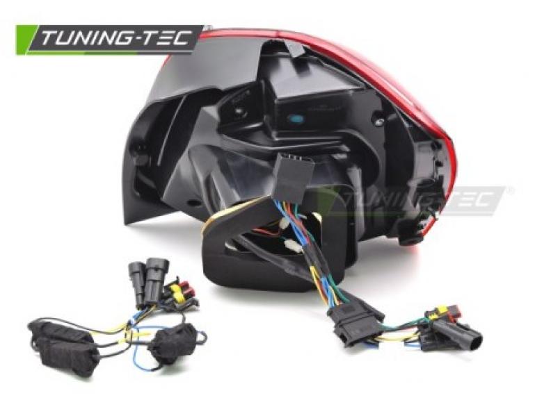 Preview: VOLL LED Upgrade Design Rückleuchten Set passend für VW Polo 6R 09-14 / 6C 14-17 schwarz/rauch mit dyn. Blinker + Willkommensfunktion