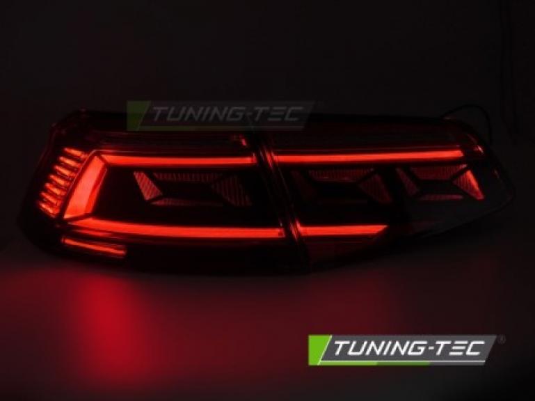 Preview: VOLL LED Upgrade Design Rückleuchten Set passend für VW Passat B8 14-19 Limousine rot