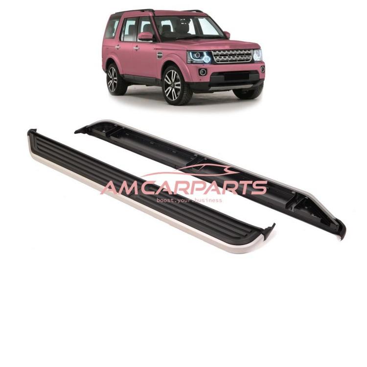 Upgrade Design Trittbretter / Einstiegsleisten passend für Land Rover Discovery 3+4 05-15 inkl. Montagematerial