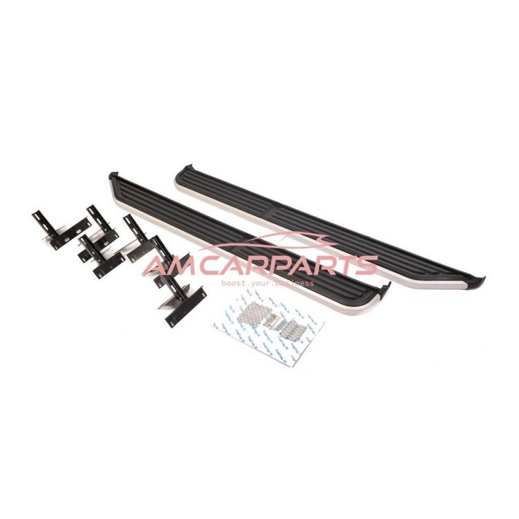 Preview: Upgrade Design Trittbretter / Einstiegsleisten passend für Land Rover Discovery 3+4 05-15 inkl. Montagematerial