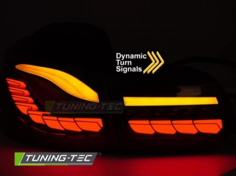 OLED Upgrade Design Rückleuchten Set für VW Golf 6 (VI) 08-12 schwarz/rauch mit dynamischem Blinker
