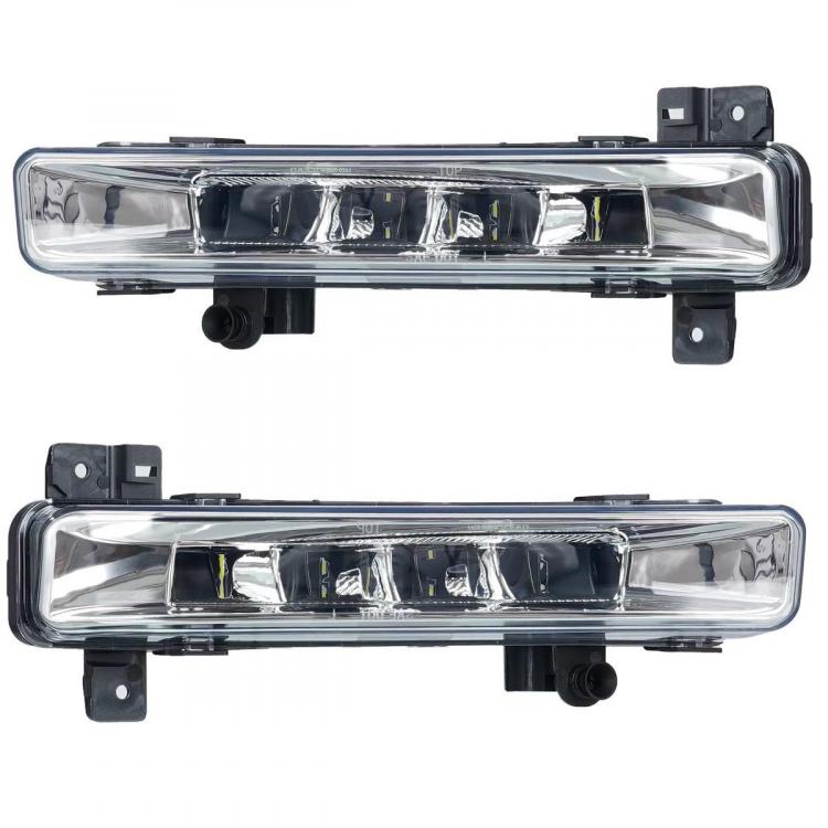 "Upgrade+" LED Nebelscheinwerfer/Tagfahrlicht Set für BMW 5er G30/G31 Lim.+Tour. 16+ / 6er G32 17+ chrom/klar