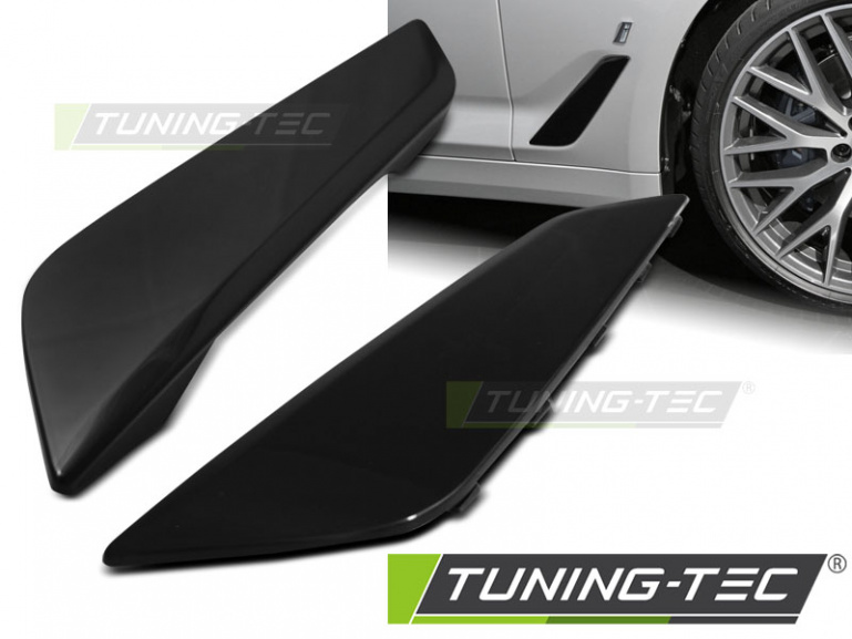 Upgrade Design Kotflügel Zierleisten für BMW 4er F32, F33 , F36 Lim./Coupe/Cabrio 13-21 schwarz