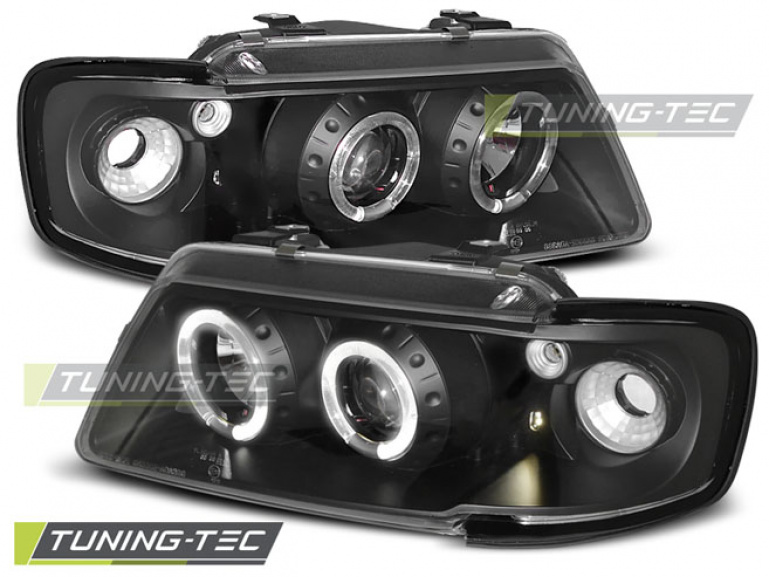 Angel Eyes Scheinwerfer für Audi A3 (8L) 96-00 schwarz