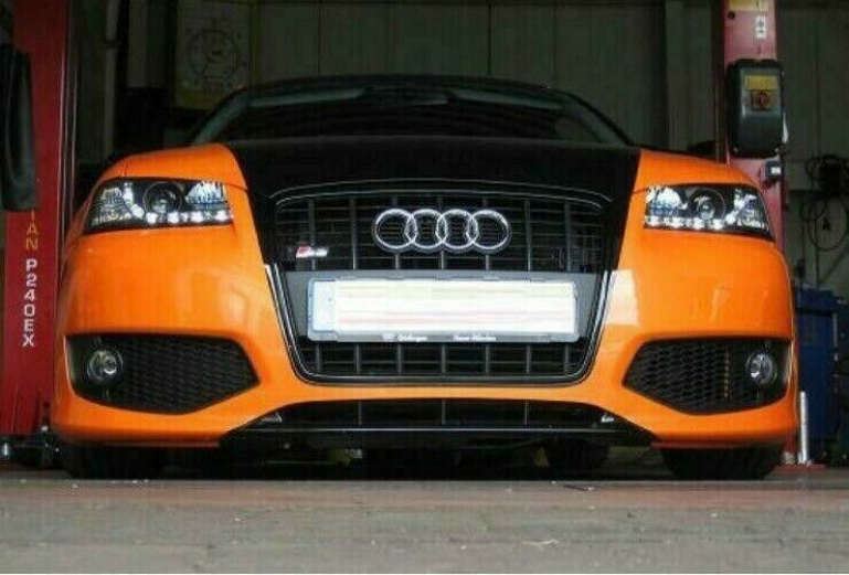 LED Tagfahrlicht Design Scheinwerfer für Audi A3 8L 96-00 schwarz