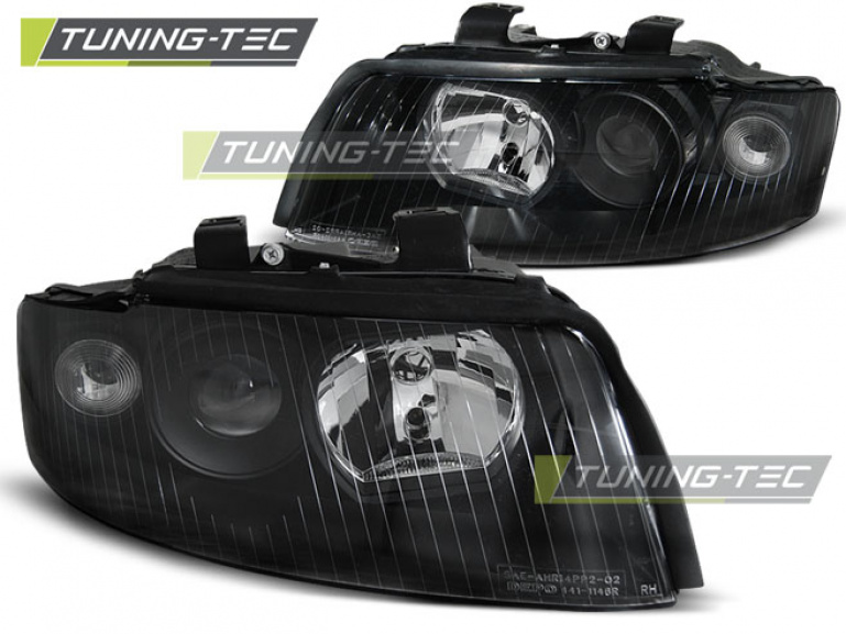 Upgrade Scheinwerfer für Audi A4 B6 00-04 schwarz