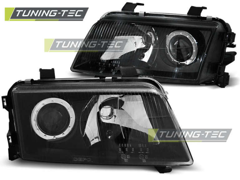 Upgrade Scheinwerfer für Audi A4 B5 94-98 schwarz