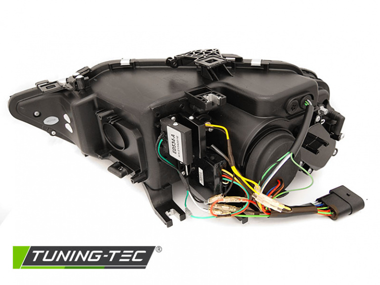 LED Tagfahrlicht Scheinwerfer Set Schwarz Für Audi A4 B8 2008-2011 - E-geprüft