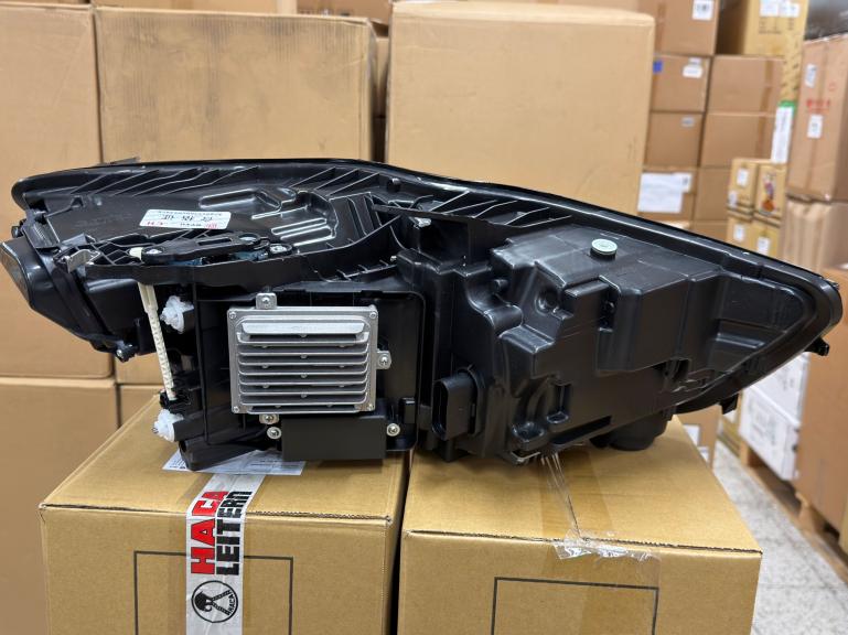 Preview: B-Ware  Voll LED Tagfahrlicht Scheinwerfer Set für Audi A6 4G (C7) Facelift 15-18 schwarz mit LED Blinker