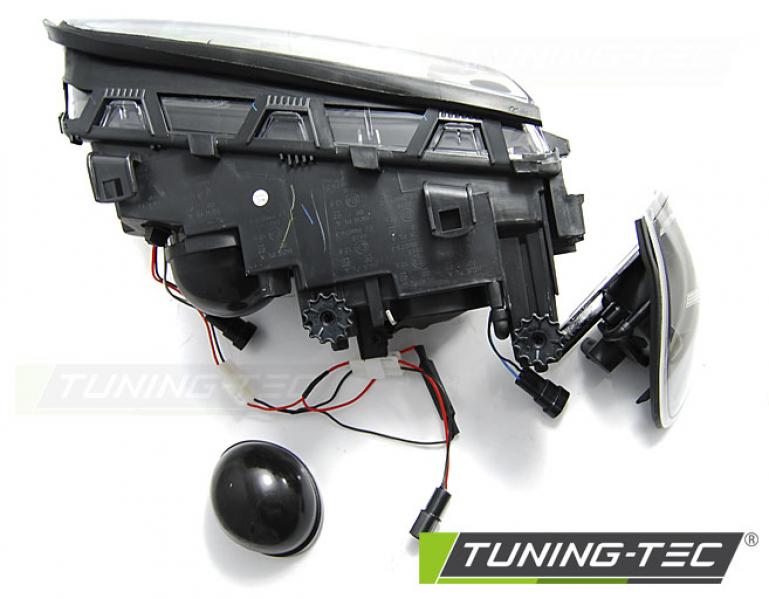 LED Angel Eyes Scheinwerfer für BMW 3er E46 98-01 schwarz Set