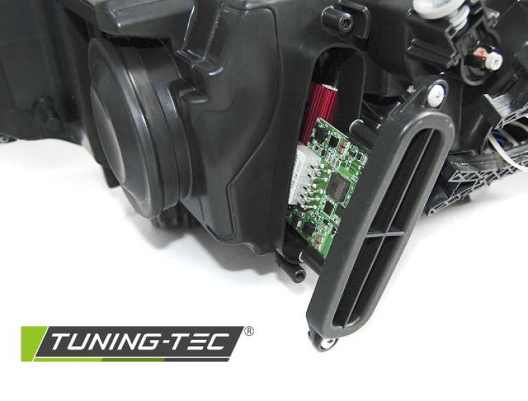 LED Tagfahrlicht Angel Eyes Scheinwerfer für BMW 3er F30/F31 11-15 schwarz