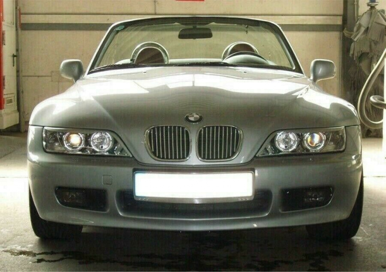 CCFL Angel Eyes Scheinwerfer für BMW Z3 96-02 chrom