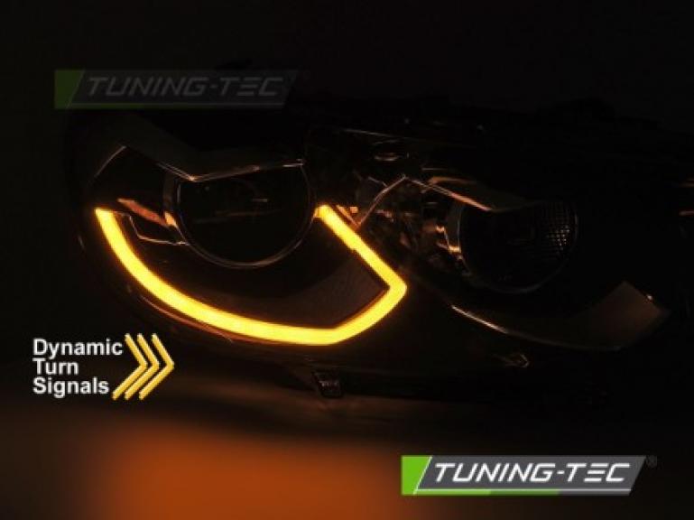 Preview: VOLL LED Tagfahrlicht Scheinwerfer Set für VW Scirocco III (3) 08-14 schwarz