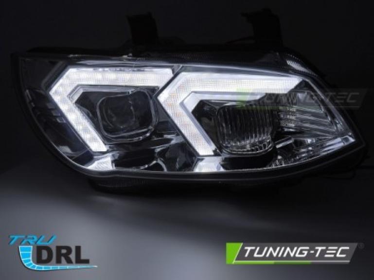 Upgrade Design Xenon LED Tagfahrlicht Scheinwerferset für BMW 3er Coupe/Cabrio E92/E93 LCI 10-13 chrom