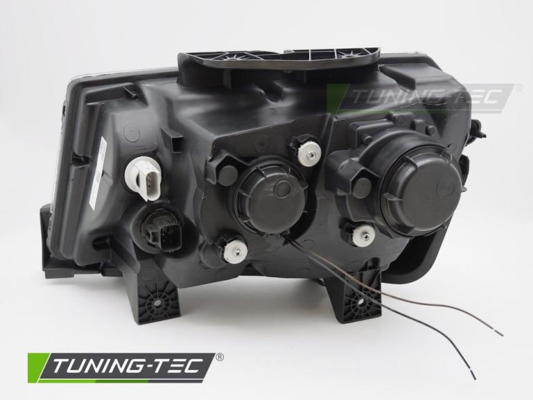 LED Tagfahrlicht Design Scheinwerfer Set für Chevrolet Camaro 13-16 schwarz