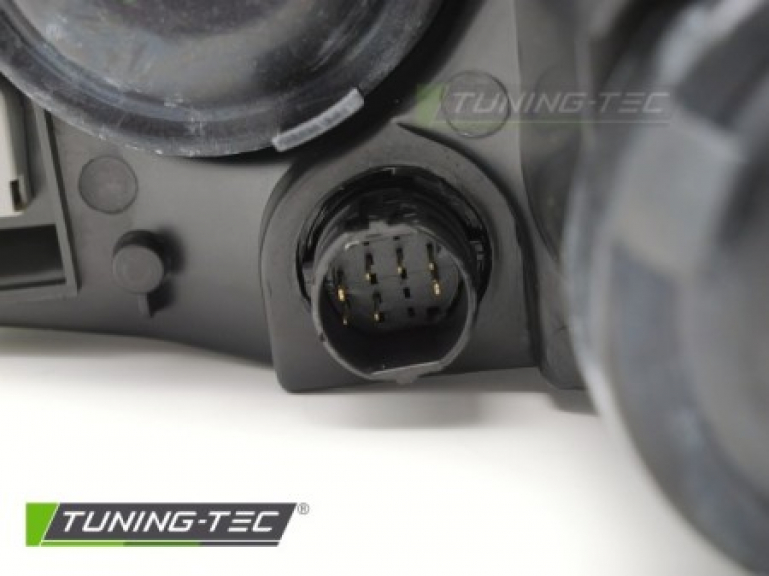 Upgrade Design Scheinwerfer Set für Fiat Punto 2 Facelift 03-07 schwarz