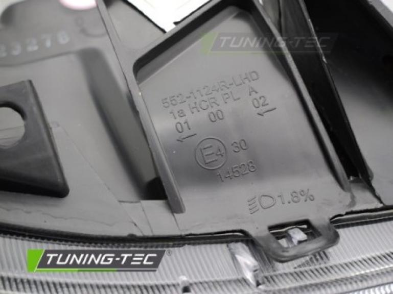 Upgrade Design Scheinwerfer Set passend für Citroen Jumper / Peugeot Boxer / Fiat Ducato 10-14 schwarz