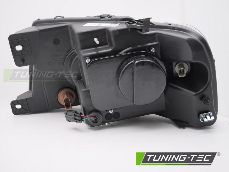 LED Tagfahrlicht Design Scheinwerfer Set für Ford F150 MK11 04-08 schwarz