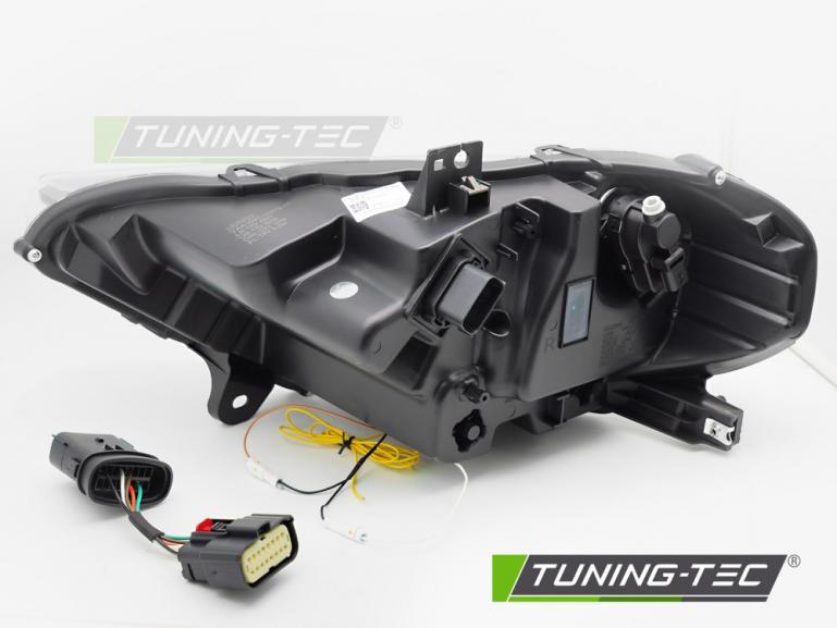 VOLL LED Tagfahrlicht Scheinwerfer Set für Ford Mustang 18-21 schwarz