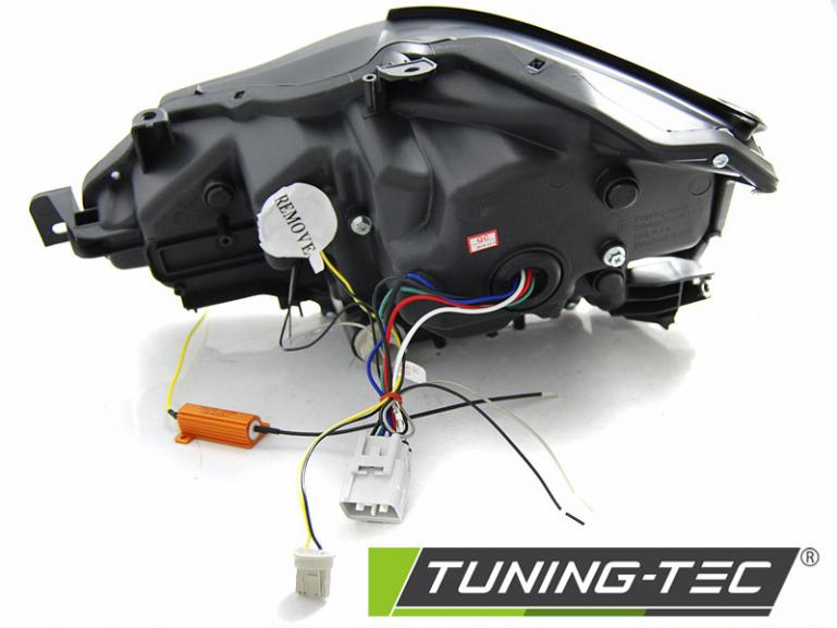 VOLL LED Tagfahrlicht Scheinwerfer für Lexus IS 13-16 schwarz