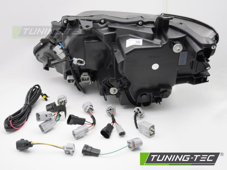 VOLL LED Tagfahrlicht Scheinwerfer Set für Lexus RX III 12-15 schwarz mit dyn. Blinker