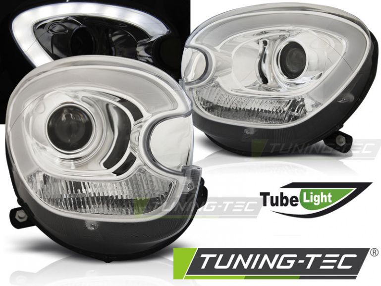 LED Tagfahrlicht Design Scheinwerfer für Mini Countryman R60/R61 10-14 chrom