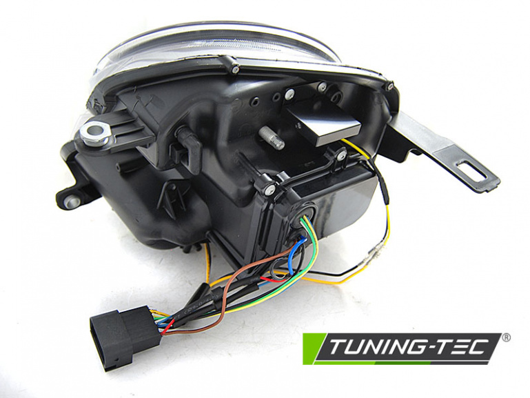 LED Tagfahrlicht Design Scheinwerfer für Mini Cooper 06-14 schwarz mit LED Blinker
