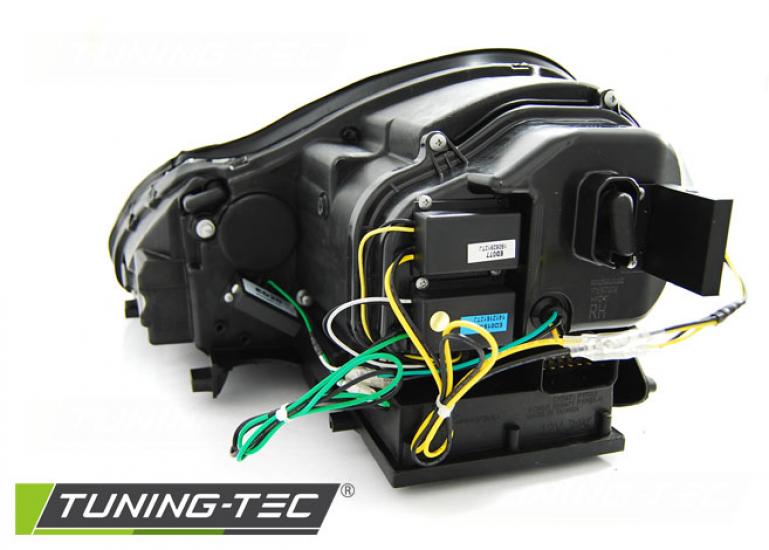 Xenon LED Tagfahrlicht Design Scheinwerfer für Porsche Cayenne 955 02-06 chrom