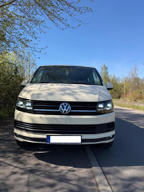 Preview: VOLL-LED Scheinwerfer passend für VW T6 15-19 schwarz mit dynamischem LED Blinker