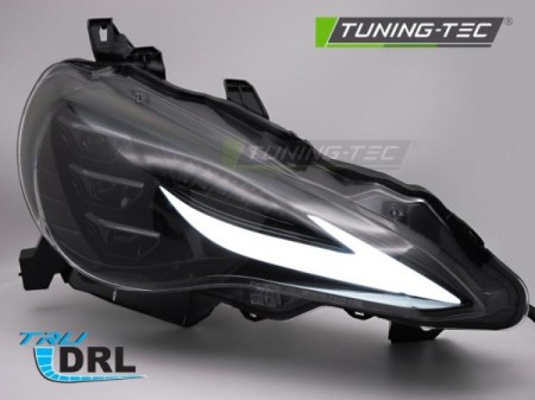 Preview: VOLL LED Tagfahrlicht Scheinwerfer Set für Toyota GT86 12-21 schwarz mit dyn. Blinker und Willkommensfunktion