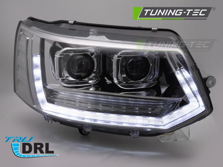 Preview: VOLL LED Tagfahrlicht Scheinwerfer für VW T5 GP (Facelift) 10-15
