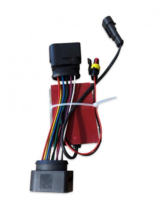 Voll LED Tagfahrlicht Scheinwerfer Set "Complete Black" für VW T6.1 schwarz ab 2019 mit dynamischem Blinker & Willkommensfunktion