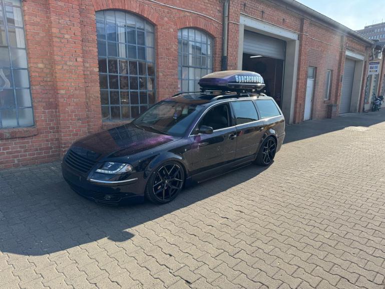 LED Tagfahrlicht Scheinwerfer für VW Passat 3BG 00-05 schwarz