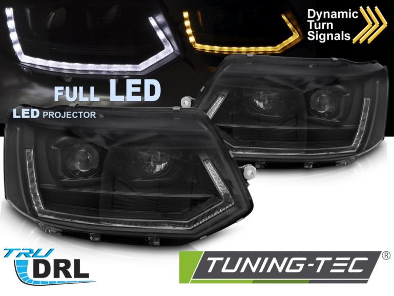 VOLL LED Tagfahrlicht Scheinwerfer für VW T5 GP (Facelift) 10-15