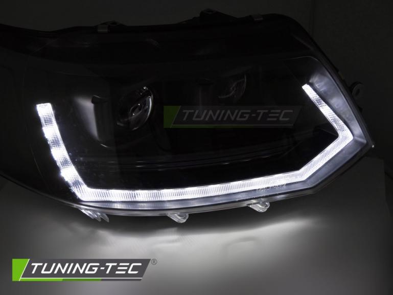 Preview: VOLL LED Tagfahrlicht Scheinwerfer für VW T5 GP (Facelift) 10-15