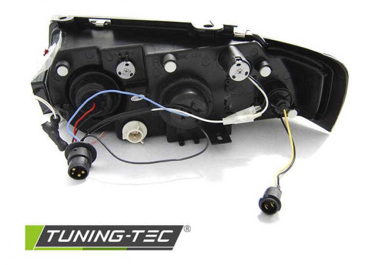 CCFL Angel Eyes Scheinwerfer für VW Passat 3B (B5) 96-00 chrom