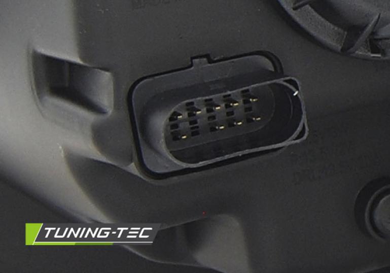 LED Tagfahrlicht Scheinwerfer für VW T6 15-19 schwarz mit LED Blinker