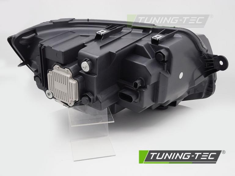 VOLL-LED Scheinwerfer für VW T6 15-19 schwarz mit statischen LED Blinker