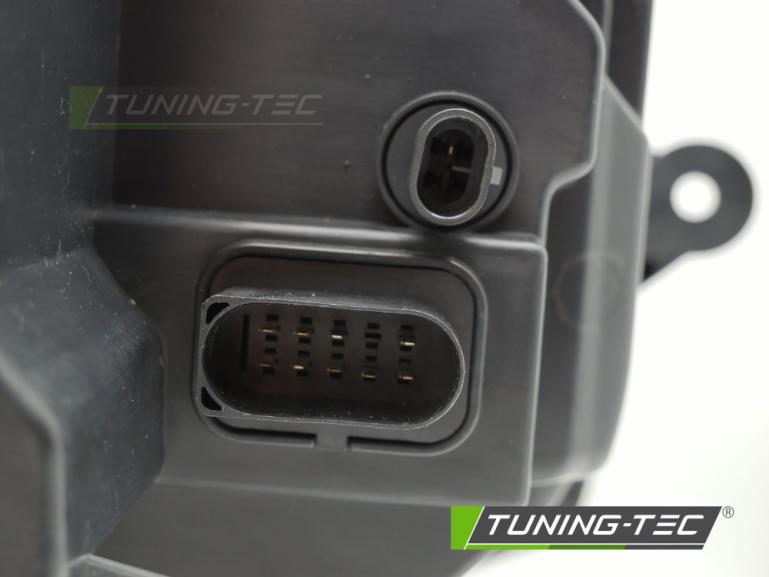 VOLL-LED Scheinwerfer für VW T6 15-19 schwarz mit statischen LED Blinker