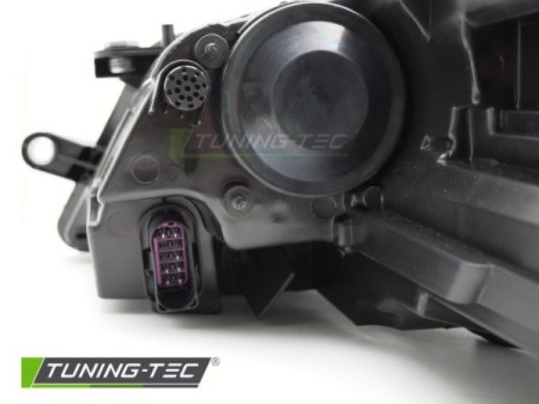 LED Upgrade Design Tagfahrlicht Scheinwerfer Set für VW Jetta 6 (VI) 11-18 schwarz