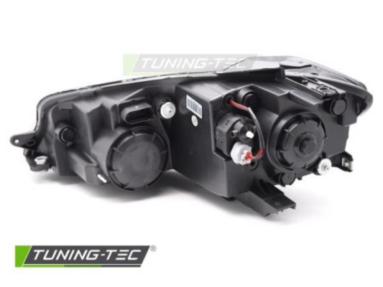 Upgrade Design LED Tagfahrlicht Scheinwerfer Set passend für VW Golf 7 Facelift 19-19 schwarz / chrom mit dynamischem LED Blinker
