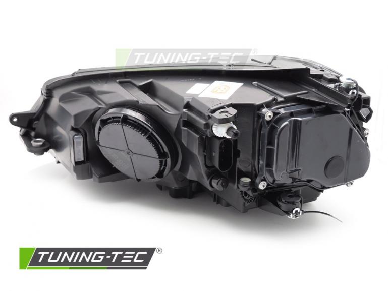 LED Tagfahrlicht Scheinwerfer Set für VW Golf 7 13-17 schwarz/chrom mit dyn. Blinker