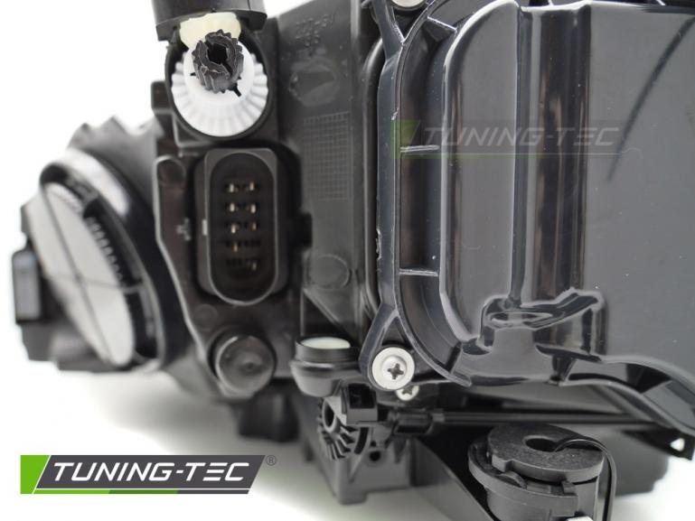 LED Tagfahrlicht Scheinwerfer Set für VW Golf 7 13-17 schwarz/chrom mit dyn. Blinker