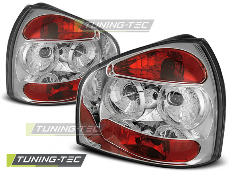 Upgrade Design Rückleuchten für Audi A3 8L 96-00 chrom