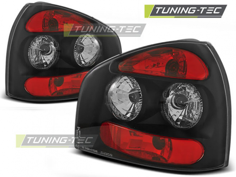 Upgrade Design Rückleuchten für Audi A3 8L 96-00 schwarz