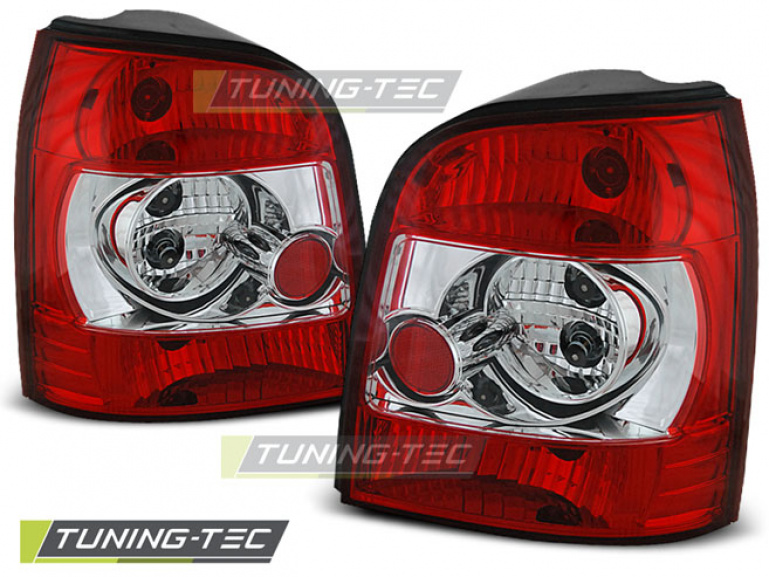 Upgrade Design Rückleuchten für Audi A4 B5 Avant 94-01 rot/klar