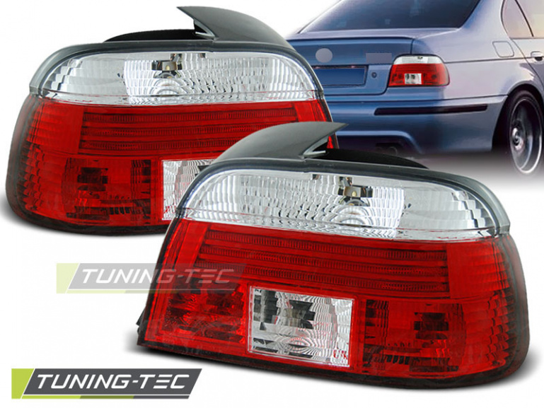 Upgrade Design Rückleuchten für BMW 5er E39 95-00 rot/klar