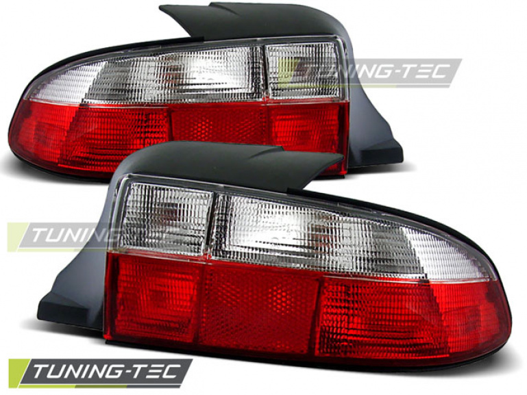 Upgrade Design Rückleuchten für BMW Z3 Roadster 96-99 rot/weiß